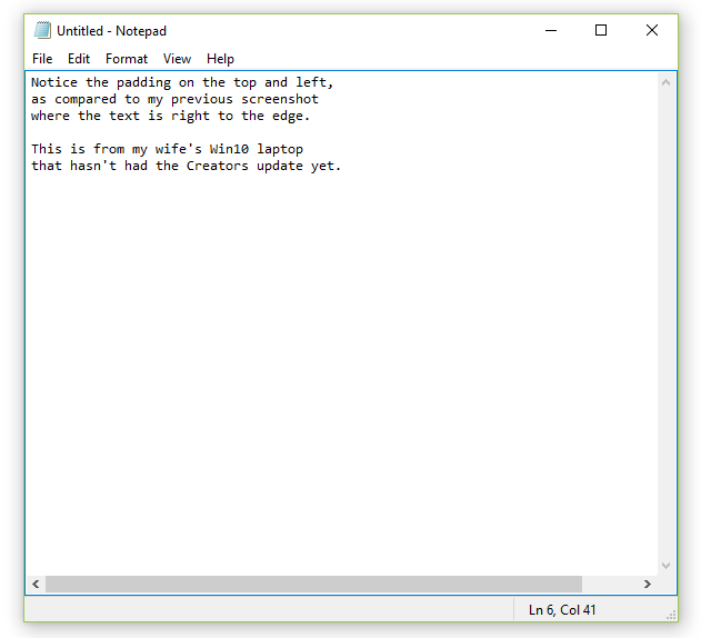 Notepad with margin